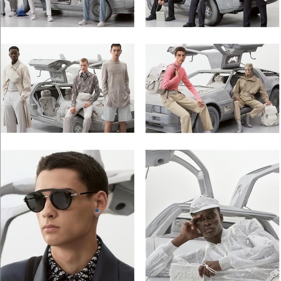 DIOR FUTURISTIC HAVANA MIRROR SUNGLASSES - Picture 15 of 16